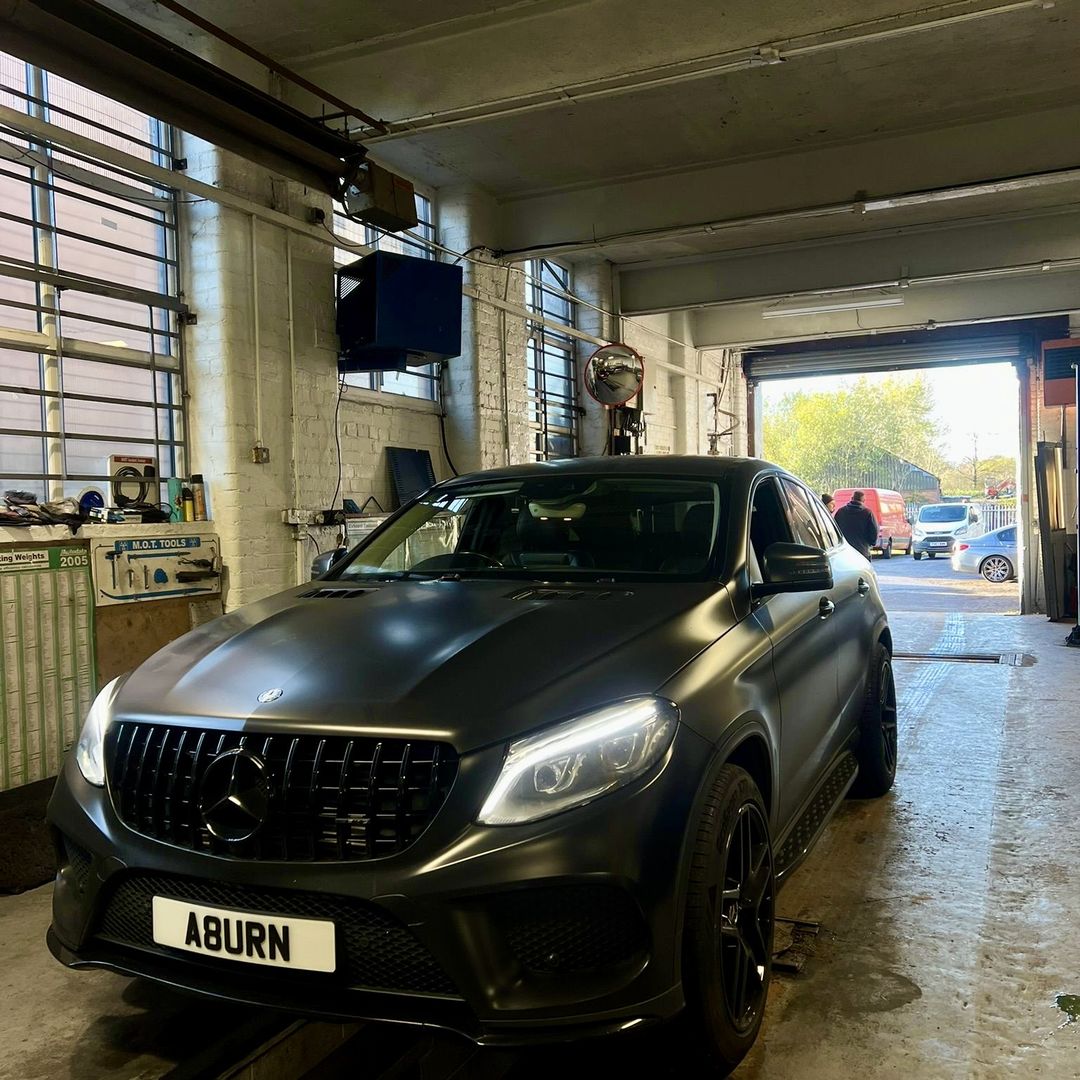 Mercedes GLE Coupe in the workshop at 5 Star Motors